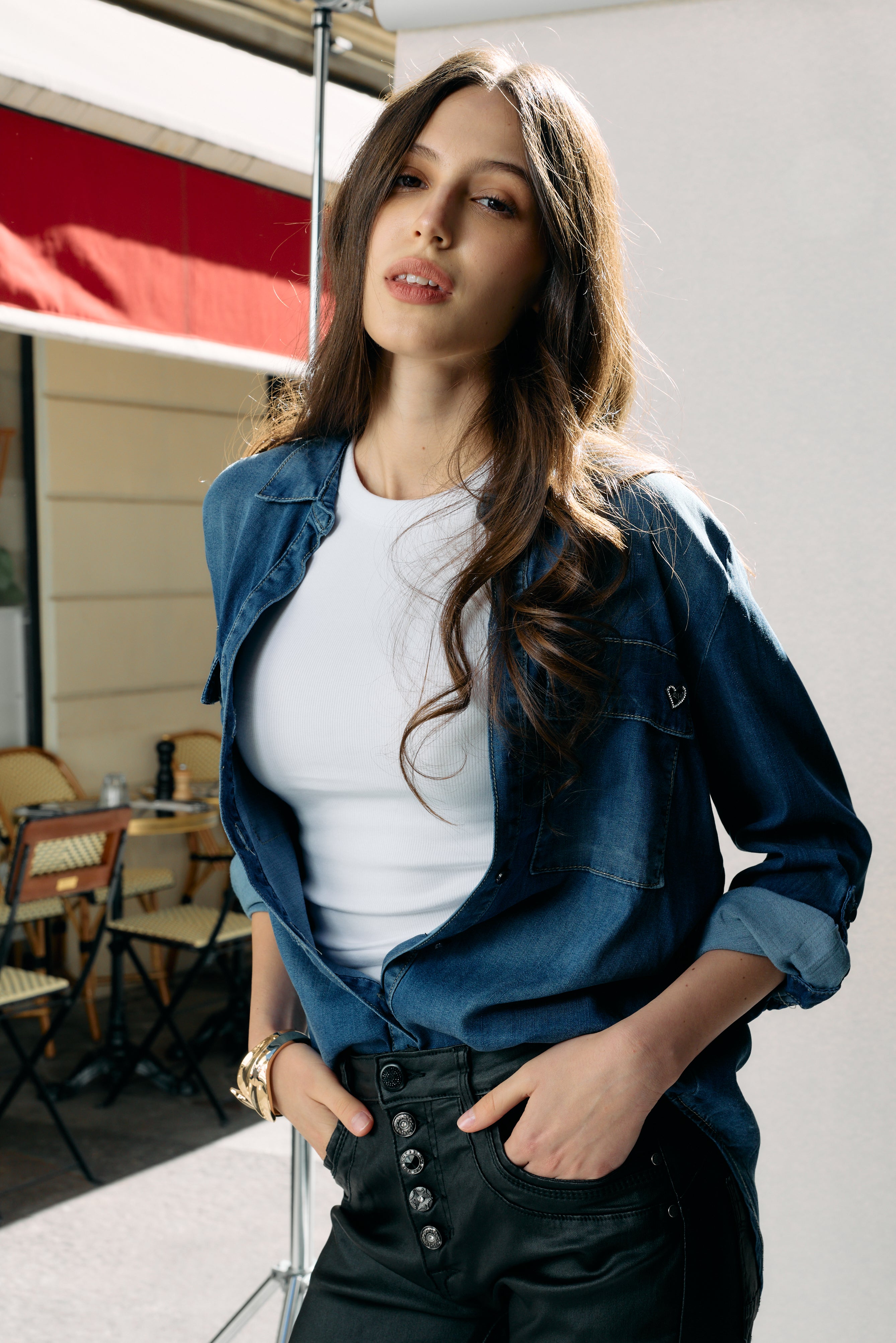 Chemise Fluide En Tencel Chemise Fluide En Tencel