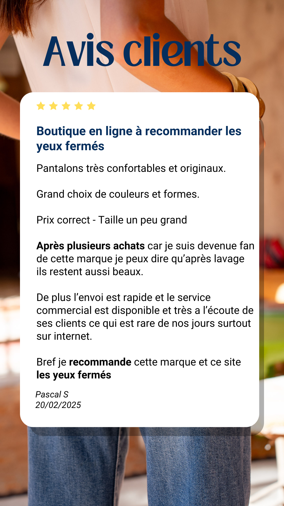 Avis clients