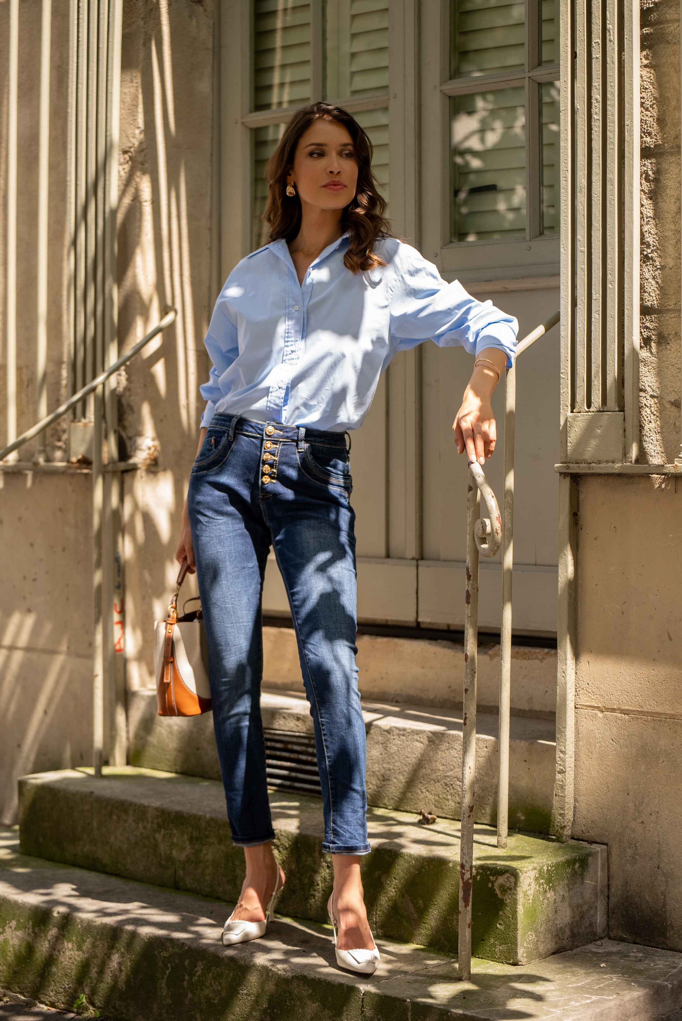 Pantalon Taille Haute Pour Femme Ronde Taille Haute Pantalon