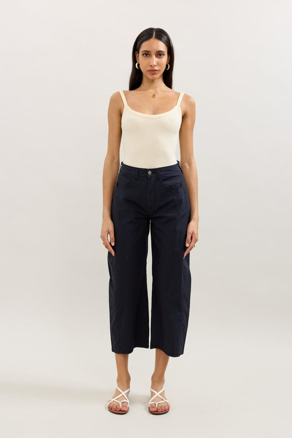 Color:Noir,Pantalon Parachute Léger - Pantalon Femme - Place du Jour