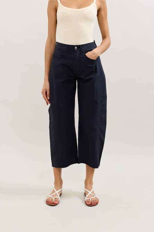 Color:Noir,Pantalon Parachute Léger - Pantalon Femme - Place du Jour