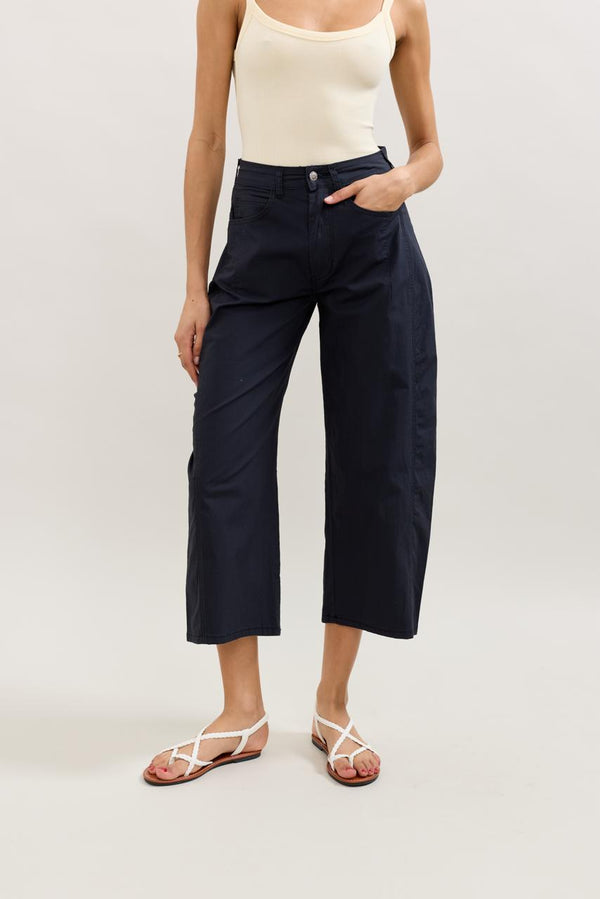 Color:Noir,Pantalon Parachute Léger - Pantalon Femme - Place du Jour