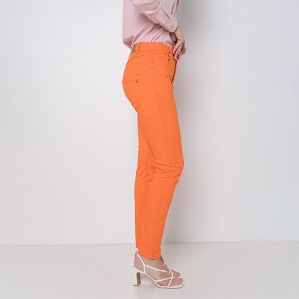 Pantalon Boyfriend à Boutons Fantaisies Argentés Été