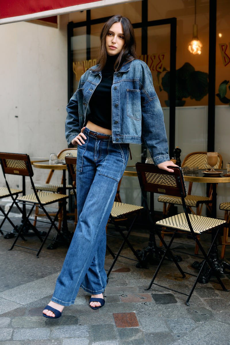 Jean Coupe Large Grande Poche