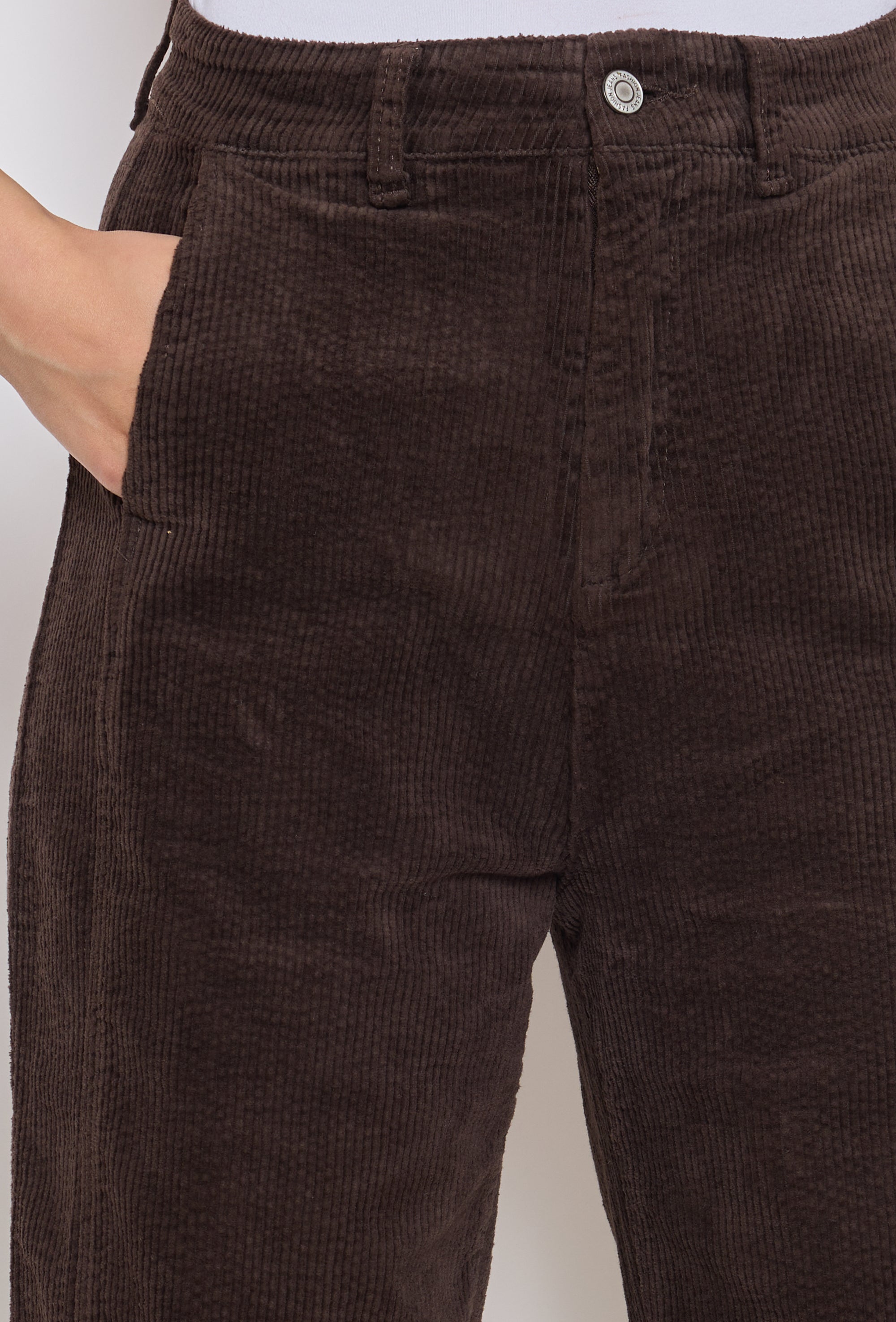 Choco,Pantalon ballon velours Élise - Pantalon femme - Place du jour