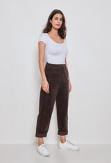 Choco,Pantalon ballon velours Élise - Pantalon femme - Place du jour