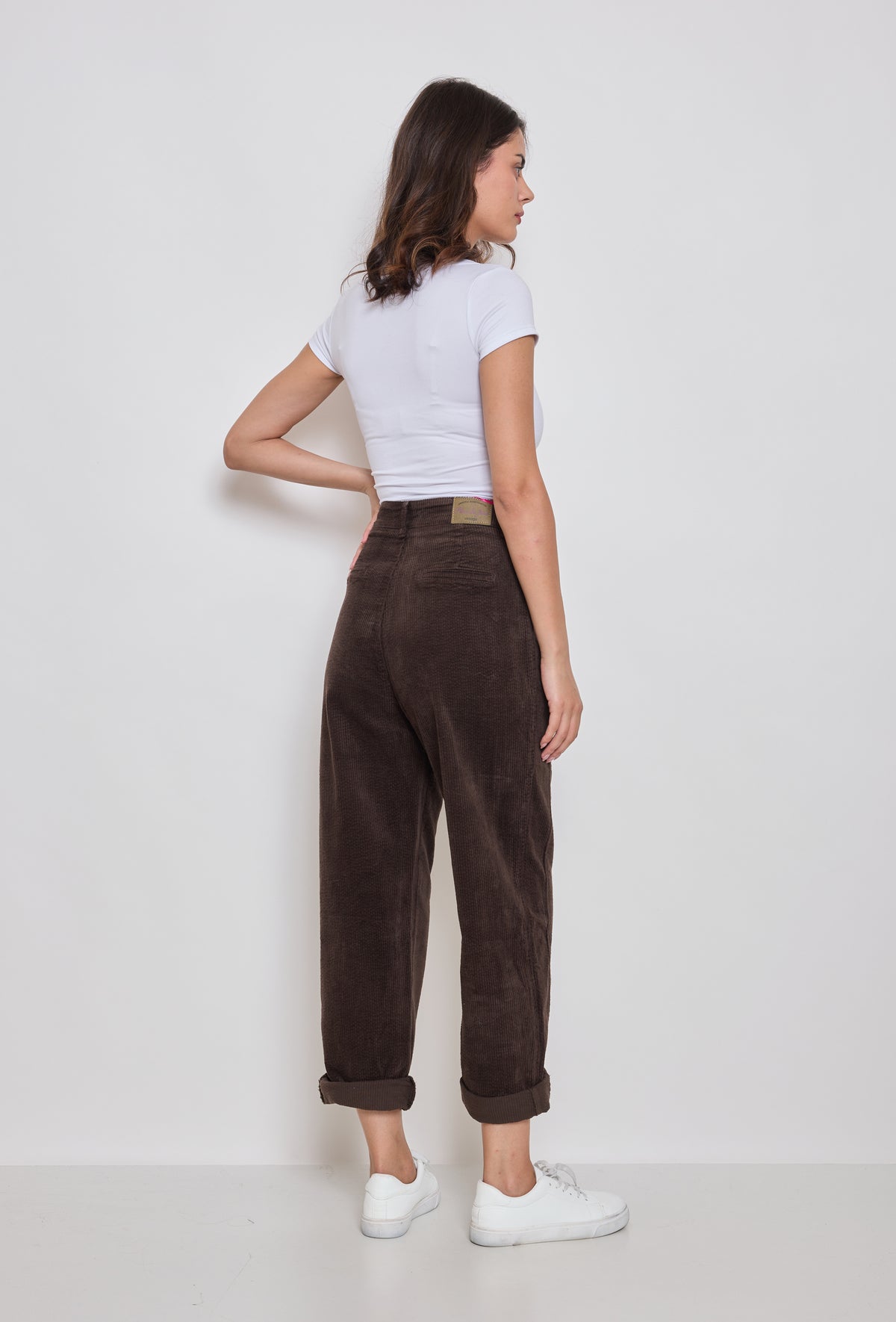 Choco,Pantalon ballon velours Élise - Pantalon femme - Place du jour