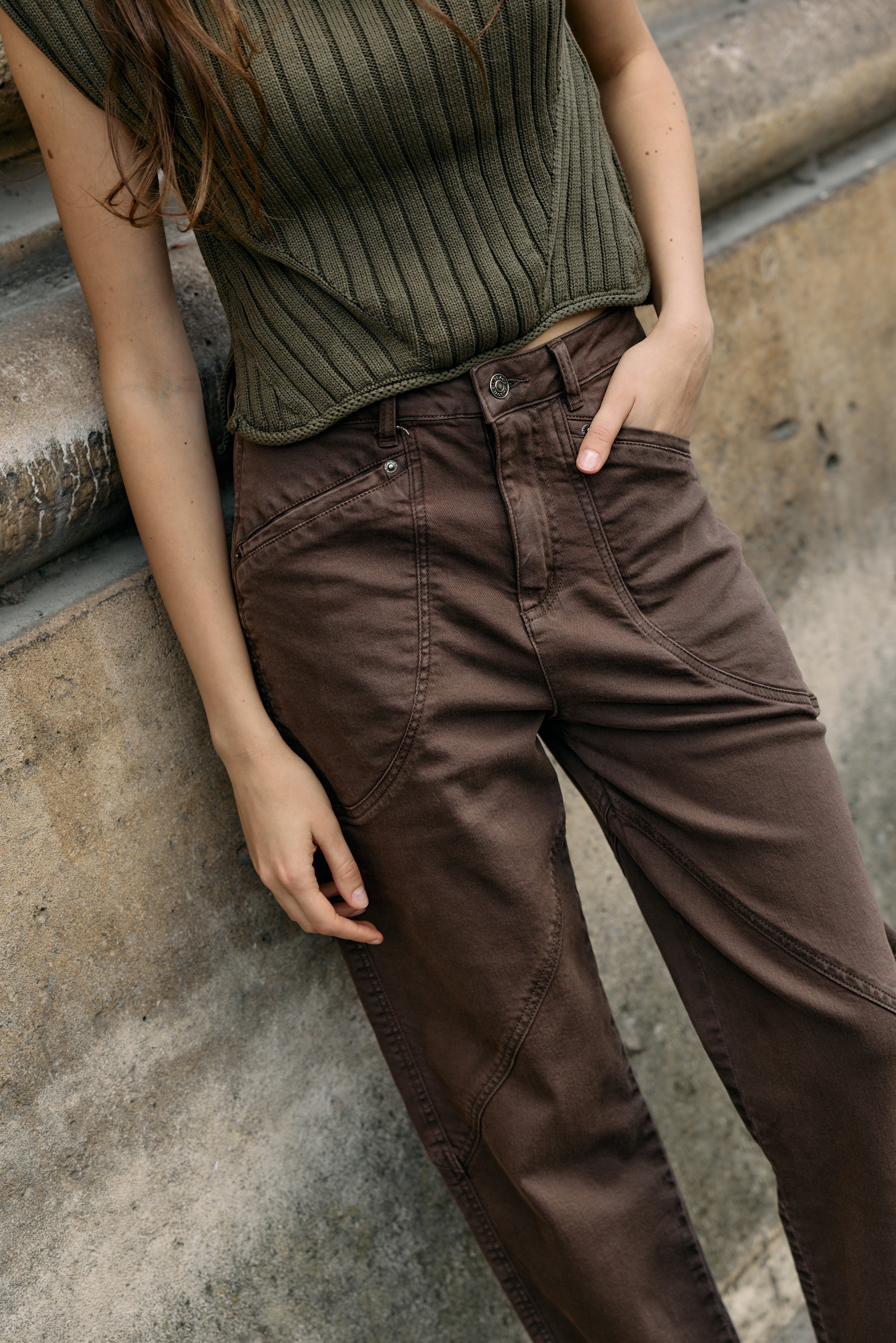 Choco, Pantalon ballon, moderne, tendance, Place du jour