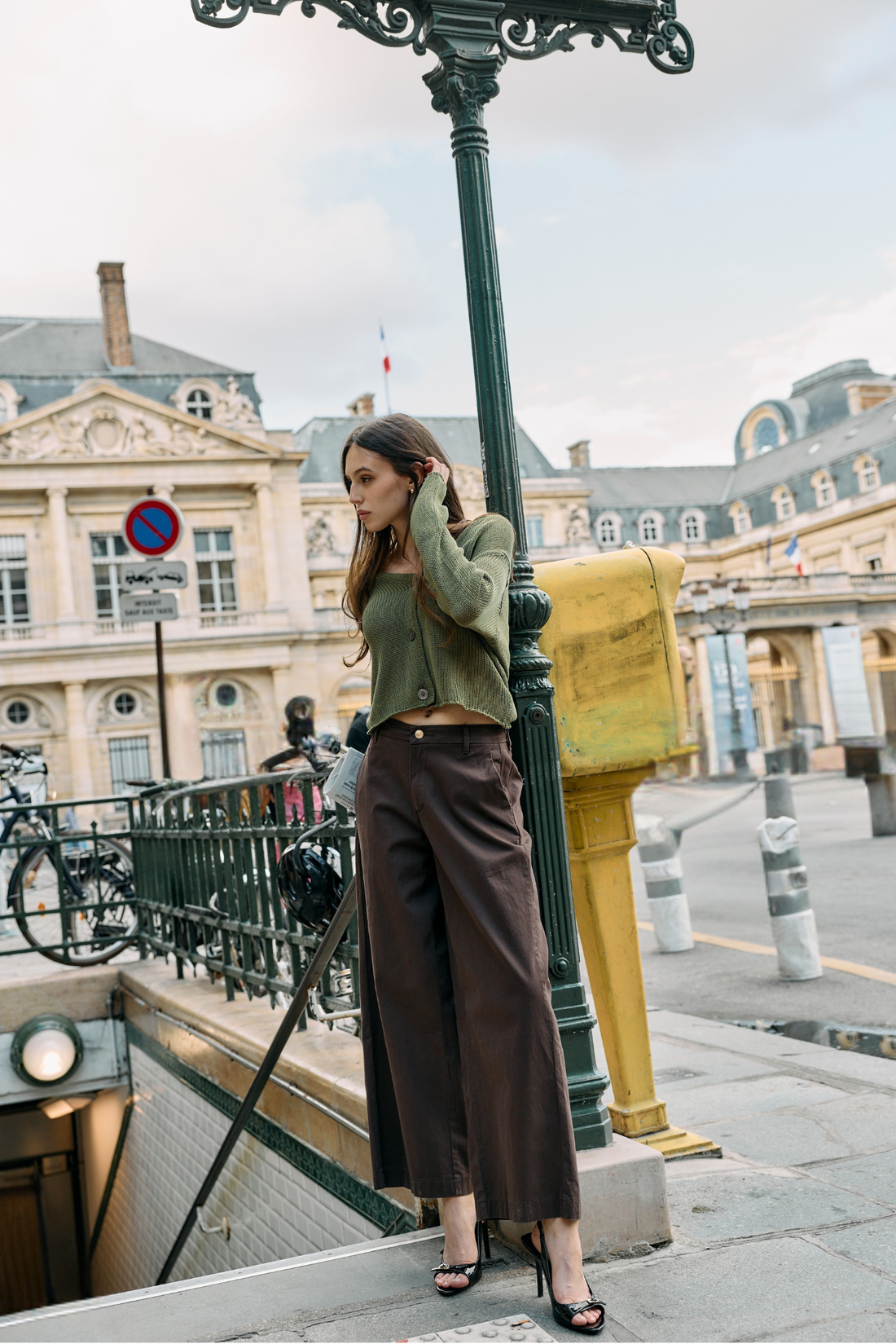 Pantalon Chino Large Classique