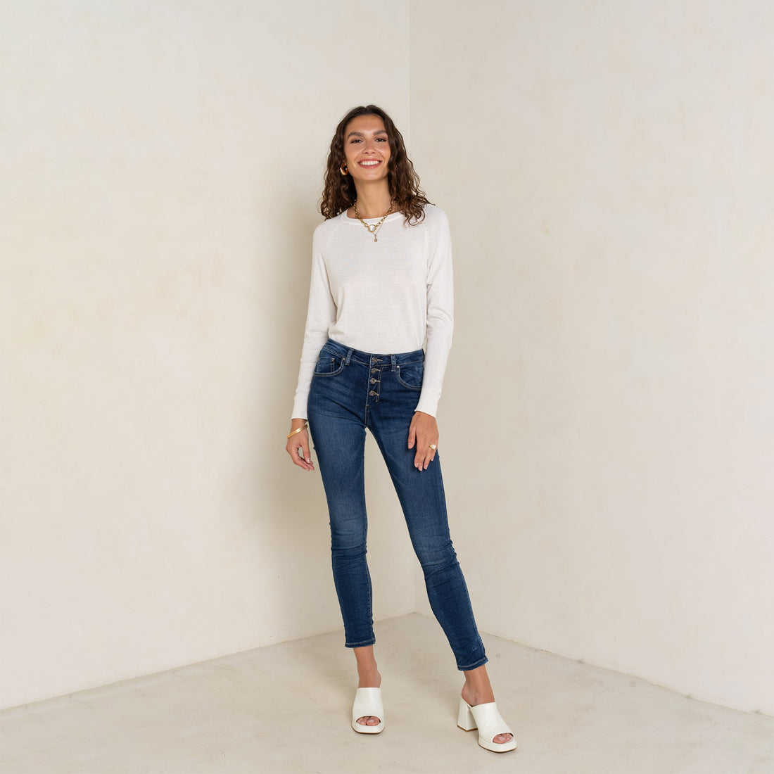 Romane Stretch Jeans JoggJeans High Waist