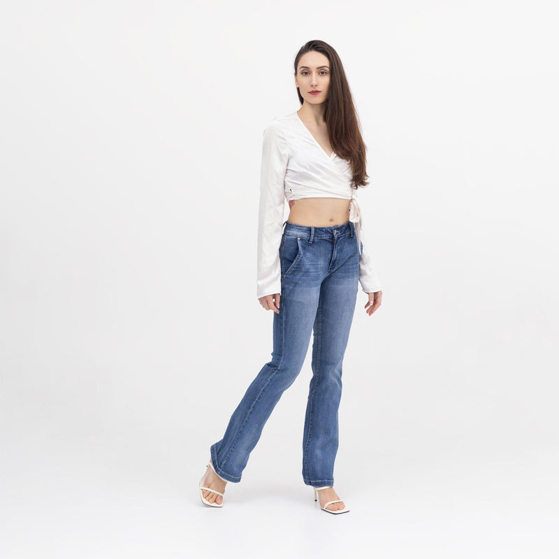 Jean Pattes d'Éléphant Style Seventies