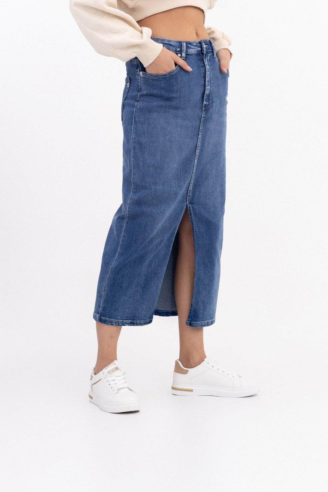 Classic Denim Ocean Skirt