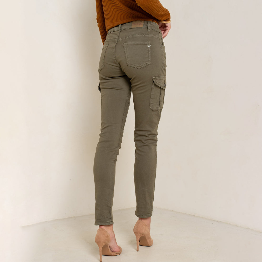 Pantalon Cargo Alyssa Boyfriend Classique