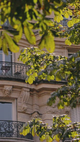 Jeanne harem pants in straight cut blue denim