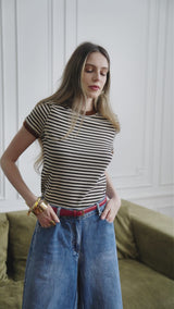 Jean Jupe Culotte Large