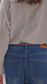 Light Blue Camille High Waist Flared Jeans