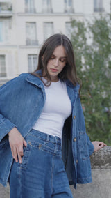Veste Oversize En Jean