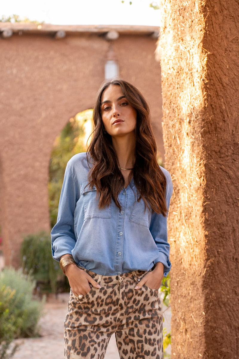Chemise Fluide En Tencel