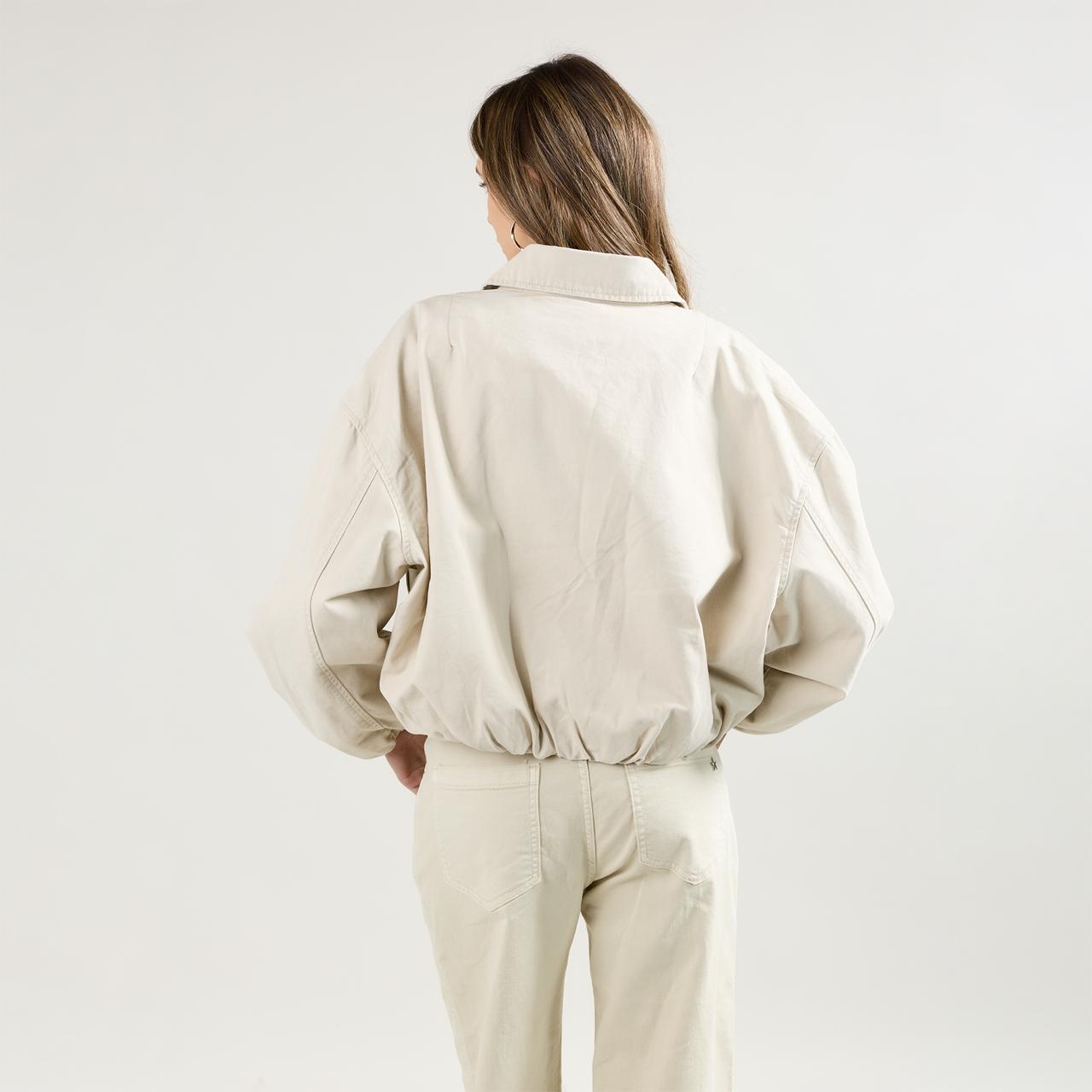 Beige, Veste Bomber - Veste Femme - Place du jour